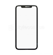 Скло для переклеювання для Apple iPhone Xr з рамкою без OCA-плівки black Original Quality TPS-2710000184140