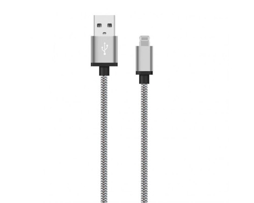 Кабель USB WALKER C510 Lightning silver TPS-2710000124986