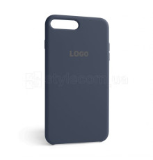 Чохол Original Silicone для Apple iPhone 7 Plus, 8 Plus lavander grey (28)