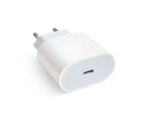 Мережевий зарядний пристрій (адаптер) для Apple iРhone A2347 PD / 20W white High Quality carton box