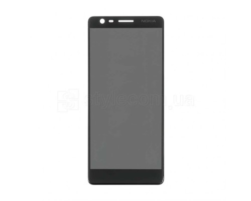 Дисплей (LCD) для Nokia 3.1 Dual Sim TA-1063, TA-1057 з тачскріном black Original Quality TPS-2710000171904