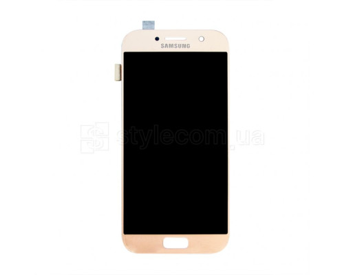 Дисплей (LCD) для Samsung Galaxy A5/A520 (2017) з тачскріном gold (TFT) High Quality TPS-2710000171515