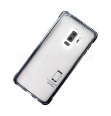 Чохол силіконовий з кольоровою рамкою для Samsung Galaxy S9 Plus/G965 (2018) black/black TPS-2710000177357 2710000177357