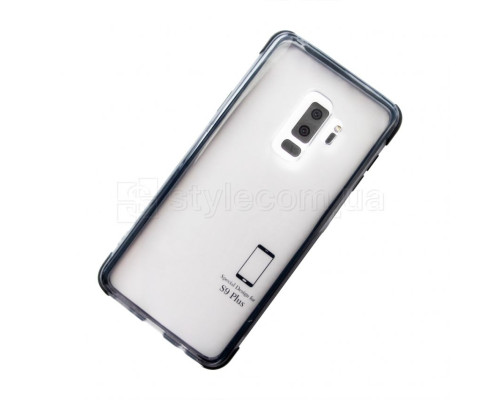 Чохол силіконовий з кольоровою рамкою для Samsung Galaxy S9 Plus/G965 (2018) black/black TPS-2710000177357 2710000177357