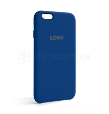 Чохол Original Silicone для Apple iPhone 6, 6s navy blue (20)