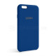 Чохол Original Silicone для Apple iPhone 6, 6s navy blue (20)
