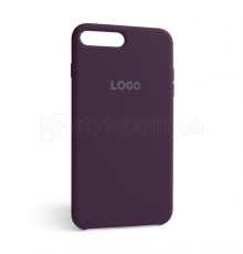 Чохол Original Silicone для Apple iPhone 7 Plus, 8 Plus grape (43)