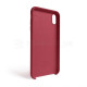 Чохол Original Silicone для Apple iPhone Xs Max rose red (37)