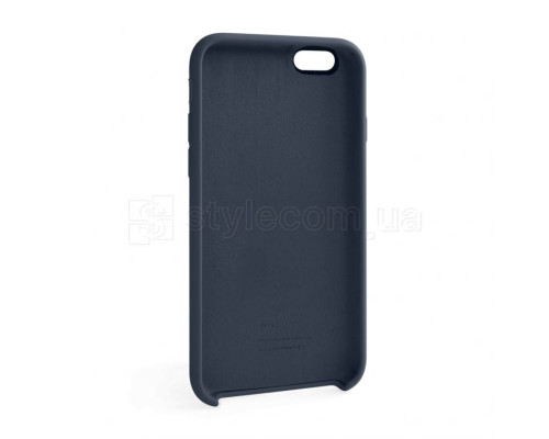 Чохол Original Silicone для Apple iPhone 6, 6s dark blue (08)