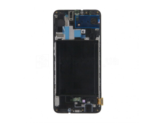 Дисплей (LCD) для Samsung Galaxy A70/A705 (2019) з тачскріном та рамкою black Service Original (PN:GH82-19747A) TPS-2710000181507