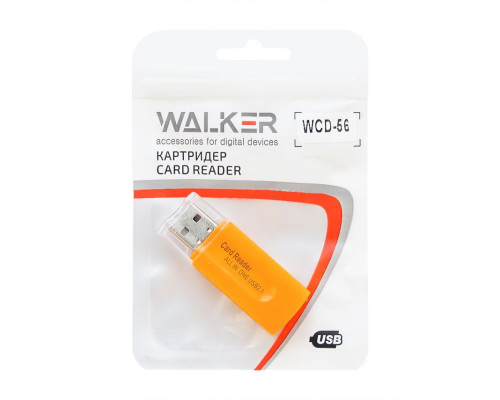 Кардрідер WALKER WCD-56 15в1 microSD
