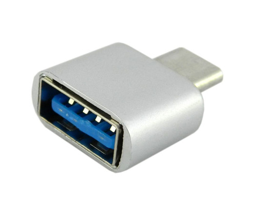 Перехідник OTG WALKER USB to Type-C NO-02 mix color