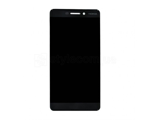 Дисплей (LCD) для Nokia 6.1 Dual Sim TA-1043 з тачскріном black Original Quality