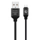 Кабель USB WALKER C530 Micro black TPS-2710000124825