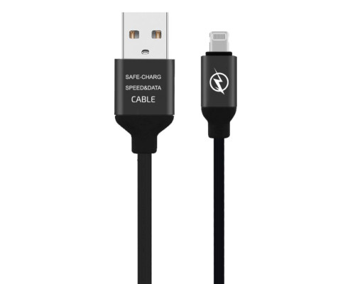 Кабель USB WALKER C530 Lightning black TPS-2710000124849