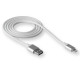 Кабель USB WALKER C530 Lightning white TPS-2710000124856