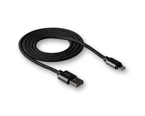 Кабель USB WALKER C520 Lightning black TPS-2710000124900