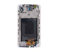 Дисплей (LCD) для LG Optimus G3 D855, D858, D859 з тачскріном white Original Quality