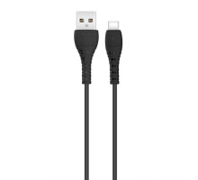 Кабель USB XO NB-Q165 Type-C Quick Charge 3A black
