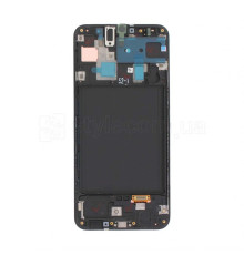 Дисплей (LCD) для Samsung Galaxy A30/A305 (2019) з тачскріном та рамкою black Service Original (PN:GH82-19202A) TPS-2710000176763