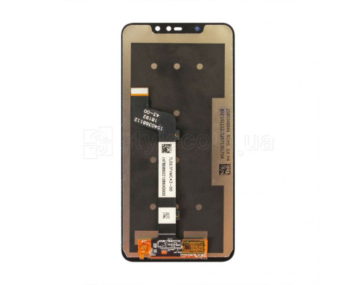 Дисплей (LCD) для Xiaomi Redmi Note 6, Redmi Note 6 Pro з тачскріном black High Quality TPS-2710000169543