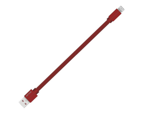 Кабель USB WALKER C755 Lightning короткий red TPS-2710000176978