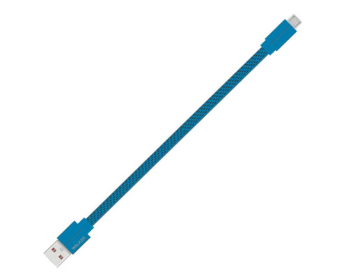 Кабель USB WALKER C755 Micro короткий blue TPS-2710000177005