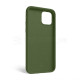 Чохол Full Silicone Case для Apple iPhone 12, 12 Pro army green (45) TPS-2710000205692