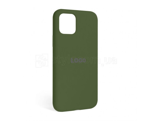 Чохол Full Silicone Case для Apple iPhone 12, 12 Pro army green (45) TPS-2710000205692