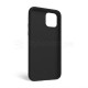 Чохол Full Silicone Case для Apple iPhone 12, 12 Pro black (18) TPS-2710000205708