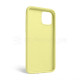 Чохол Full Silicone Case для Apple iPhone 12, 12 Pro mellow yellow (51) TPS-2710000205739