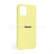 Чохол Full Silicone Case для Apple iPhone 12, 12 Pro mellow yellow (51) TPS-2710000205739