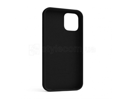 Чохол Full Silicone Case для Apple iPhone 12 mini black (18)