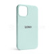 Чохол Full Silicone Case для Apple iPhone 12 mini sea blue (21)