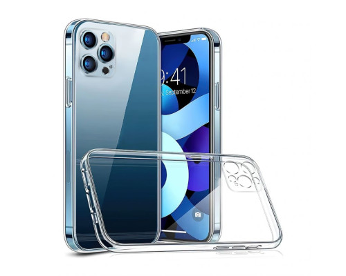 Чохол силіконовий KST для Apple iPhone 12, 12 Pro прозорий