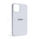 Чохол Full Silicone Case для Apple iPhone 12 mini light blue (05)