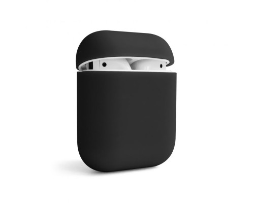 Чохол для AirPods Slim black / чорний (1)