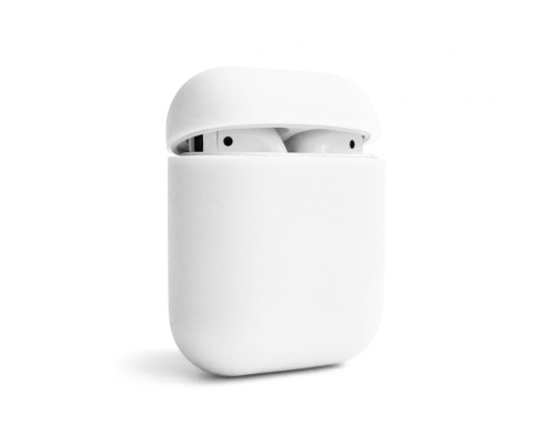 Чохол для AirPods Slim white / білий (2)