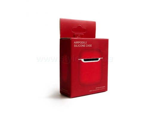 Чохол для AirPods Slim red / червоний (3) TPS-2710000176220