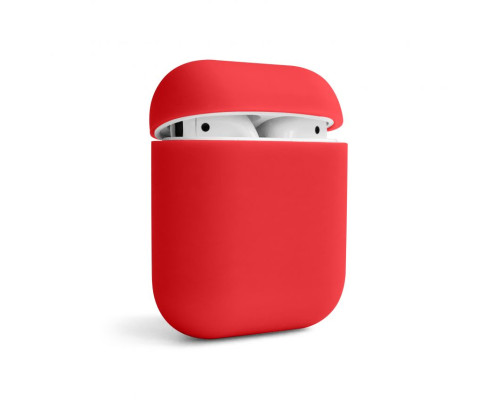 Чохол для AirPods Slim red / червоний (3)