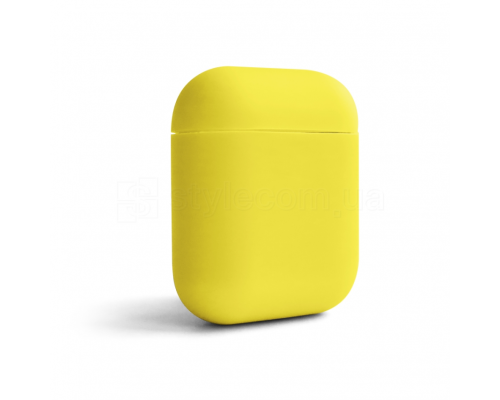 Чохол для AirPods Slim yellow / жовтий (14) TPS-2710000176336