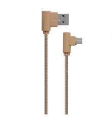 Кабель USB WALKER C540 Micro gold TPS-2710000129493