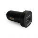 Автомобільний зарядний пристрій (адаптер) 2в1 1USB Fast Charge / 2A + Type-C black TPS-2710000130468