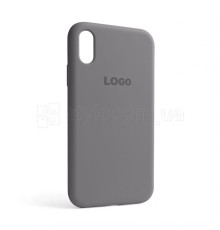 Чохол Full Silicone Case для Apple iPhone Xr light grey (26)