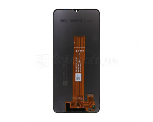 Дисплей (LCD) для Samsung Galaxy A12/A125 (2020) з тачскріном black Service Original (PN:GH82-24491A) TPS-2710000214069