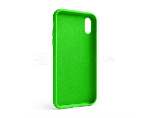 Чохол Full Silicone Case для Apple iPhone Xr shiny green (40)