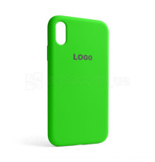 Чохол Full Silicone Case для Apple iPhone Xr shiny green (40)