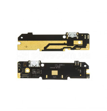 Шлейф (нижня плата) для Xiaomi Redmi Note 3 з роз'ємом живлення та мікрофоном High Quality TPS-2710000131861