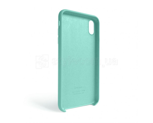 Чохол Original Silicone для Apple iPhone Xs Max sea blue (21)