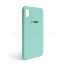 Чохол Original Silicone для Apple iPhone Xs Max sea blue (21)